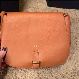 Leather crossbody bag